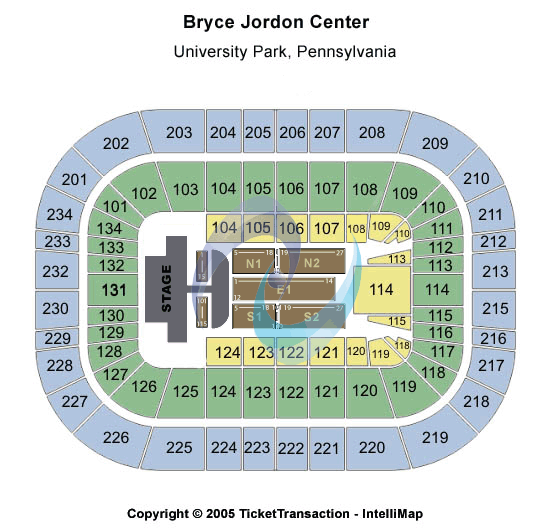Bryce Jordan Center Miley Cyrus Seating Chart