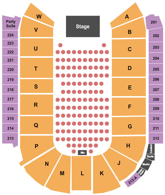 Blue Arena At The Ranch Events Complex Jake Owen Seating Chart