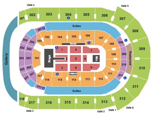 Budweiser Gardens Corey Hart Seating Chart