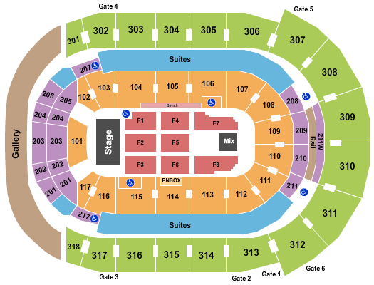 Canada Life Place Endstage 6 Seating Chart