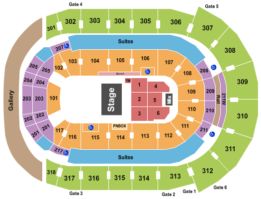 Canada Life Place Half House 2 Seating Chart