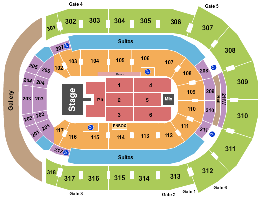 Canada Life Place Riley Green Seating Chart