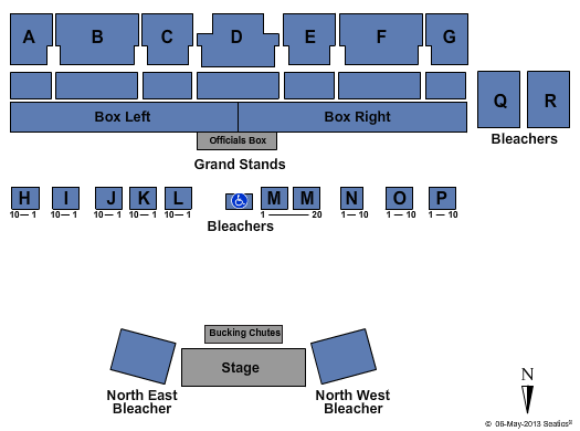 Colorado State Fair Rodeo Seating Chart