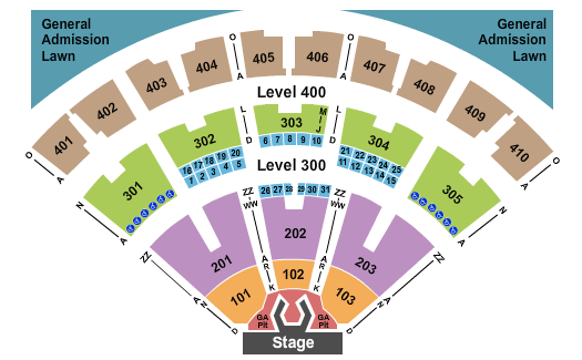 Budweiser Stage - Toronto Jason Aldean Seating Chart