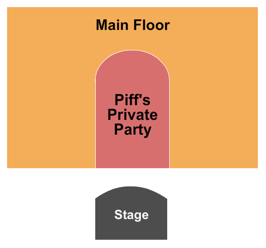 Bugsy's Cabaret at Flamingo Hotel Piff the Magic Dragon Seating Chart