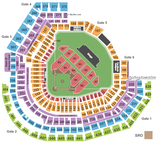 Busch Stadium Ed Sheeran Seating Chart