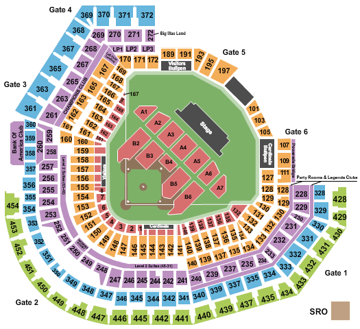 Busch Stadium Paul McCartney Seating Chart