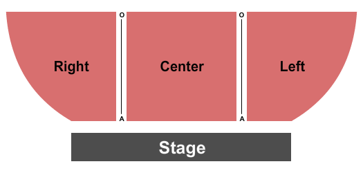 Bush Theatre at Central Michigan University End Stage Seating Chart