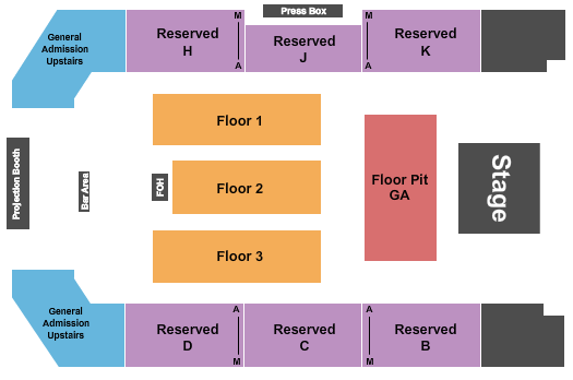 Butte Civic Center Seating Chart