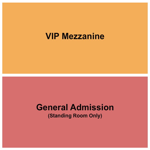 CBD Kratom Backyard at Texas Live! GA/VIP Mezzanine Seating Chart