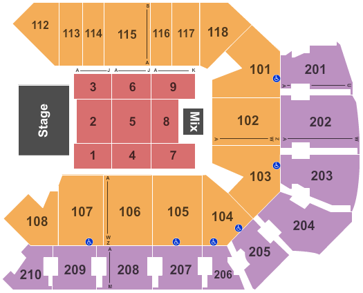 Addition Financial Arena Theresa Caputo Seating Chart