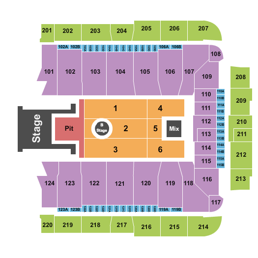 CFG Bank Arena, Lil Baby Seating Chart | Star Tickets