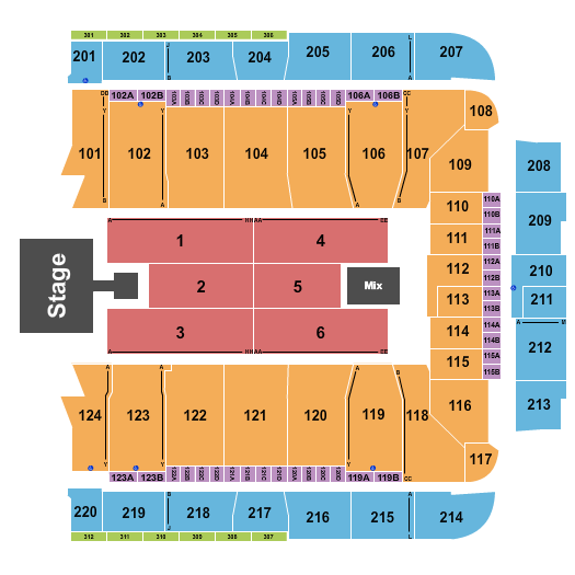 CFG Bank Arena Brandy Seating Chart
