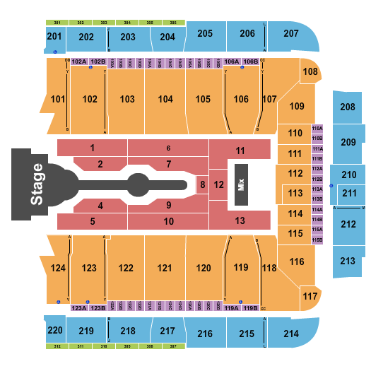 CFG Bank Arena Cardi B Seating Chart
