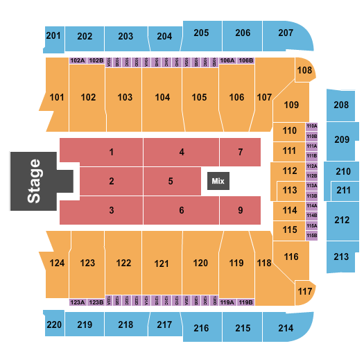 Melanie Martinez at CFG Bank Arena Seating Chart | CloseSeats.com