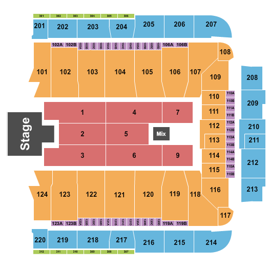 CFG Bank Arena Melanie Martinez Seating Chart