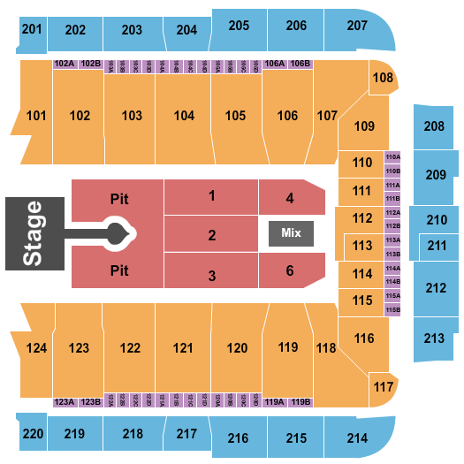 CFG Bank Arena Sabrina Carpenter Seating Chart