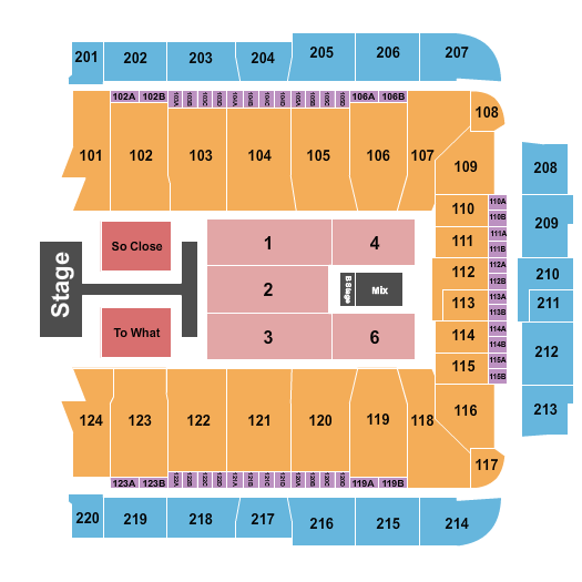 CFG Bank Arena Seating Chart