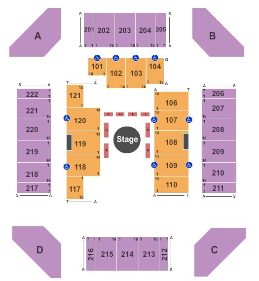 CFSB Center Circus Seating Chart