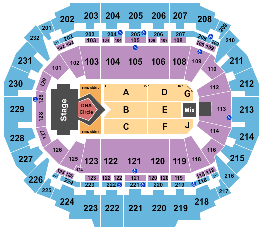 CHI Health Center Omaha Backstreet Boys Seating Chart