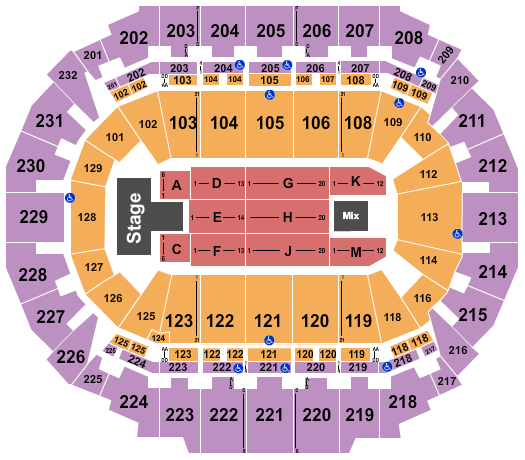 CHI Health Center Omaha Matt Rife Seating Chart