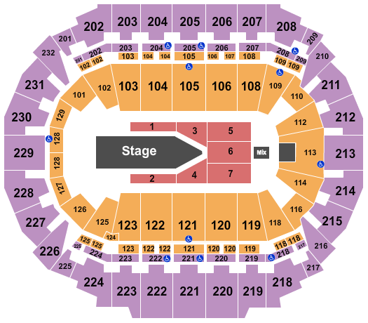 CHI Health Center Omaha The Weeknd Seating Chart