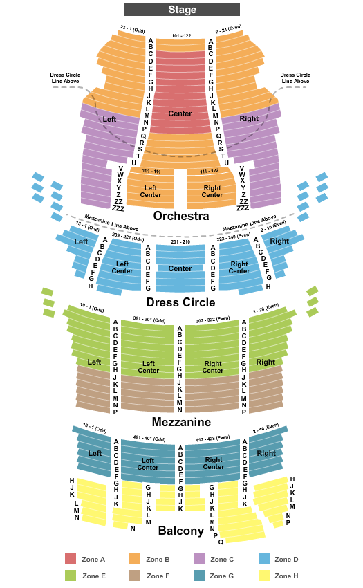 CIBC Theatre Seating Chart & Seating Maps Chicago