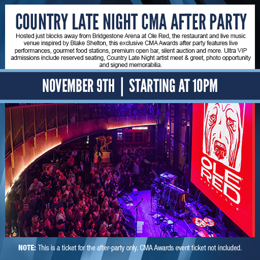Ole Red - Nashville CMA After Party Seating Chart