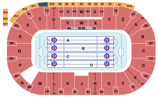CN Centre Curling Seating Chart
