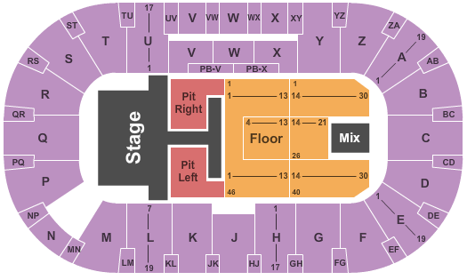 CN Centre Jason Aldean Seating Chart