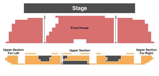 Cab Calloway School of the Arts End Stage Seating Chart
