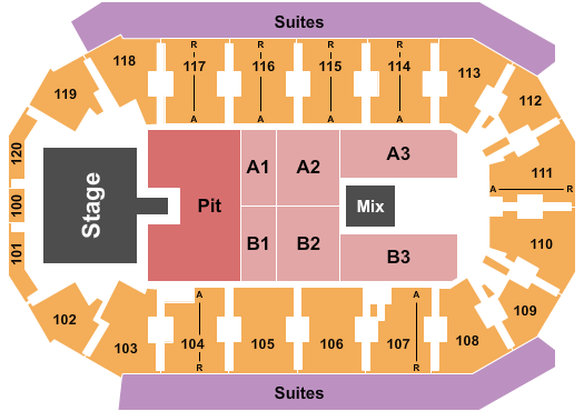 Cable Dahmer Arena Seating Chart