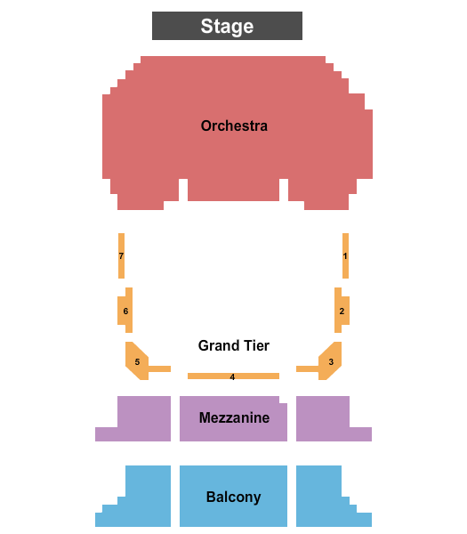 Cache Valley Center For The Arts End Stage Seating Chart