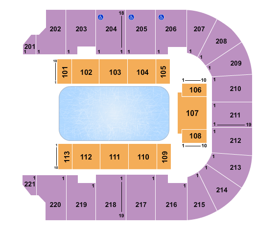 Cadence Bank Arena Disney On Ice Seating Chart