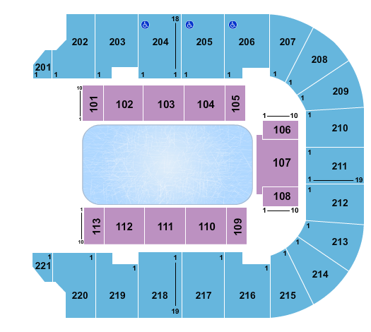 Cadence Bank Arena Disney On Ice Seating Chart