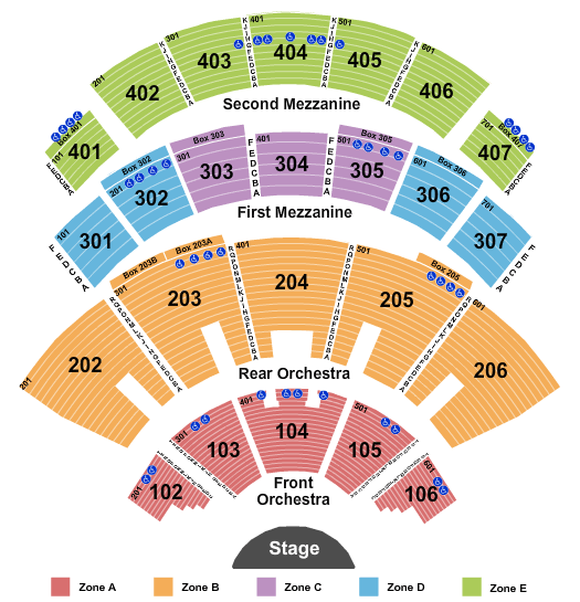 The Colosseum At Caesars Palace Endstage IntZone 4 Seating Chart