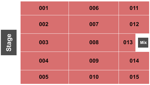 Cajundome Convention Center End Stage 2 Seating Chart