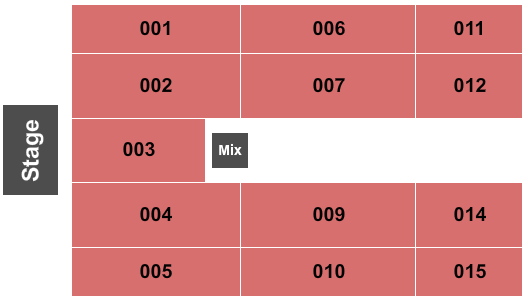 Cajundome Convention Center End Stage Seating Chart