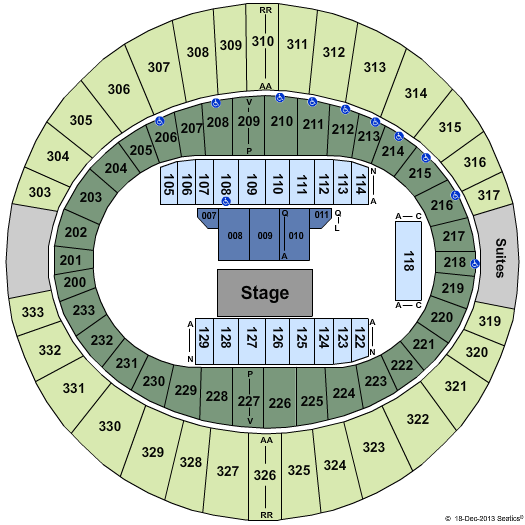 Cajundome Disney Live Seating Chart