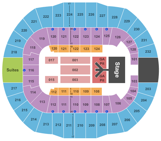 Cajundome Florida Georgia Line Seating Chart