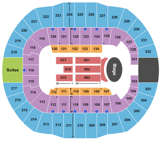 Cajundome Garth Brooks Seating Chart