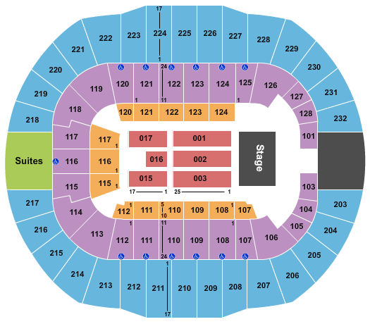 Cajundome Janet Jackson Seating Chart