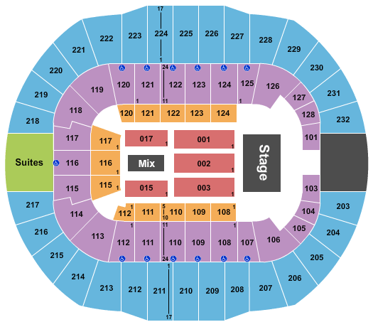 Cajundome Lynyrd Skynyrd Seating Chart