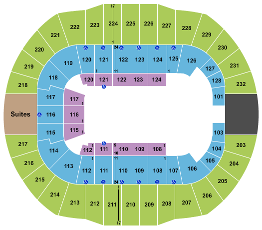 Cajundome Seating Chart With Rows