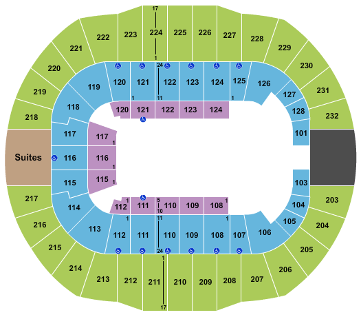 Cajundome Open Floor Seating Chart