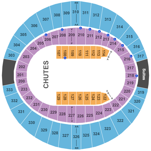 Cajundome Rodeo Seating Chart