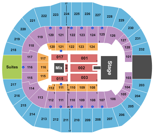 Cajundome Styx Seating Chart