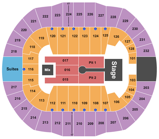 Cajundome Thomas Rhett Seating Chart