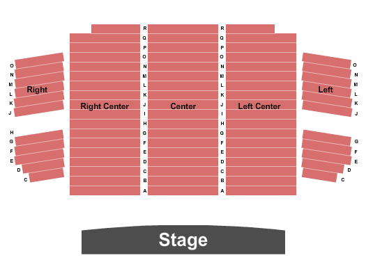 Calgary Chinese Cultural Centre End Stage Seating Chart