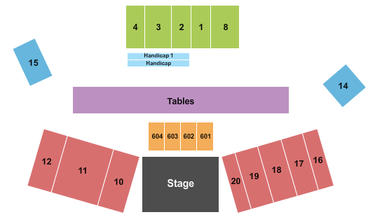 California Mid-state Fair Grounds Seating Chart